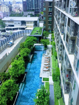 *****คอนโดมิเนียมมือสอง โครงการ เซ็นทริค รัชดา-ห้วยขวาง จาก SC Asset เนื้อที่ 61.34 ตร.ม. ฟังก์ชัน 2 ห้องนอน 2 ห้องน้ำ 1 ที่จอดรถ ฟรี! เครื่องปรับอากาศ โครงการบนทำเลเดินทางสะดวก เชื่อมต่อถนนรัชดาภิเษก ถนนพระราม9 ใกล้รถไฟฟ้า MRT สายสีน้ำเงิน "สถานีห้วยขวาง"